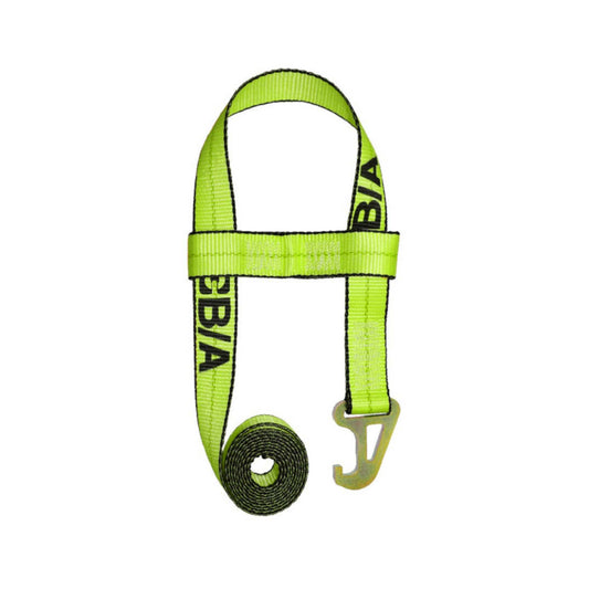 2” x 10’ Flat Hook Hi-Viz 2-Piece Quick Pick Strap
