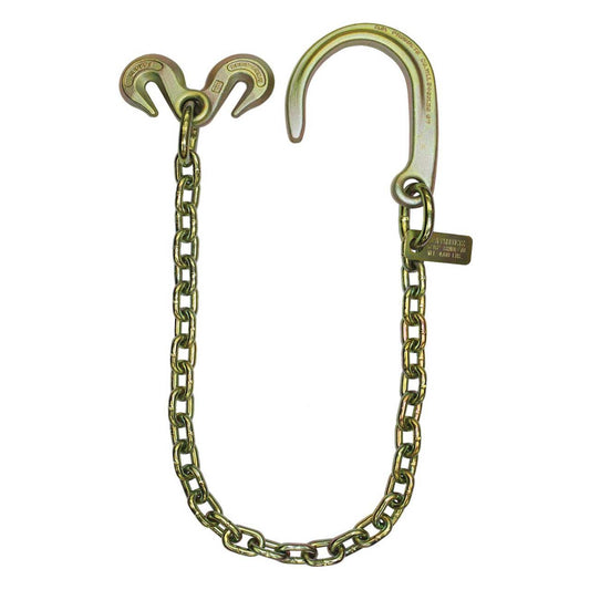 5/16" x 3' Grade 70 Grab & 8" J Hook Ultimate Axle Chain