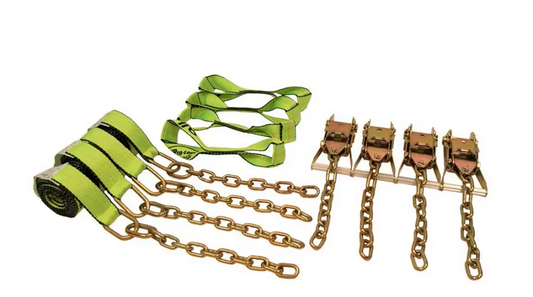 Diamond Weave 8 Point Tie Down Kit